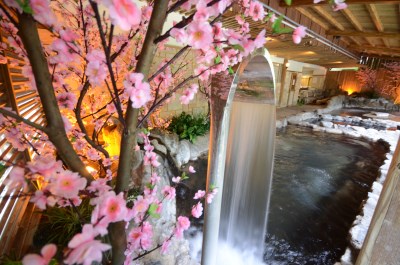 Indoor hot spring