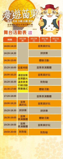 節目表