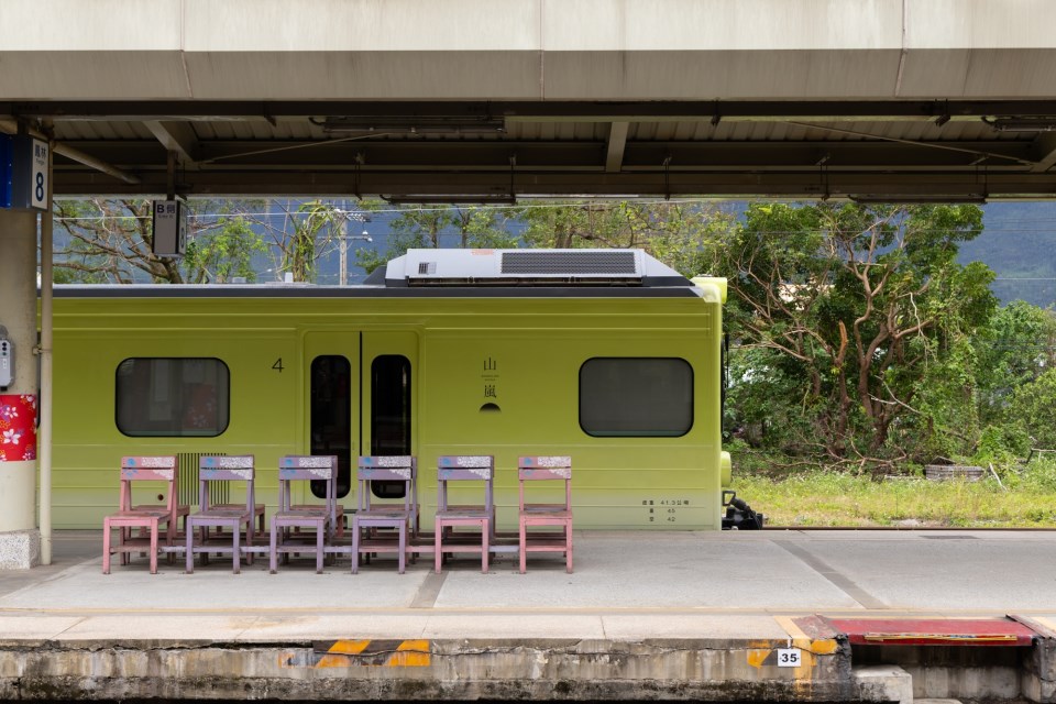 Ride the Shanlan EMU500 train to Hualien and Taitung for Hot Springs—Photo courtesy of Lion Travel