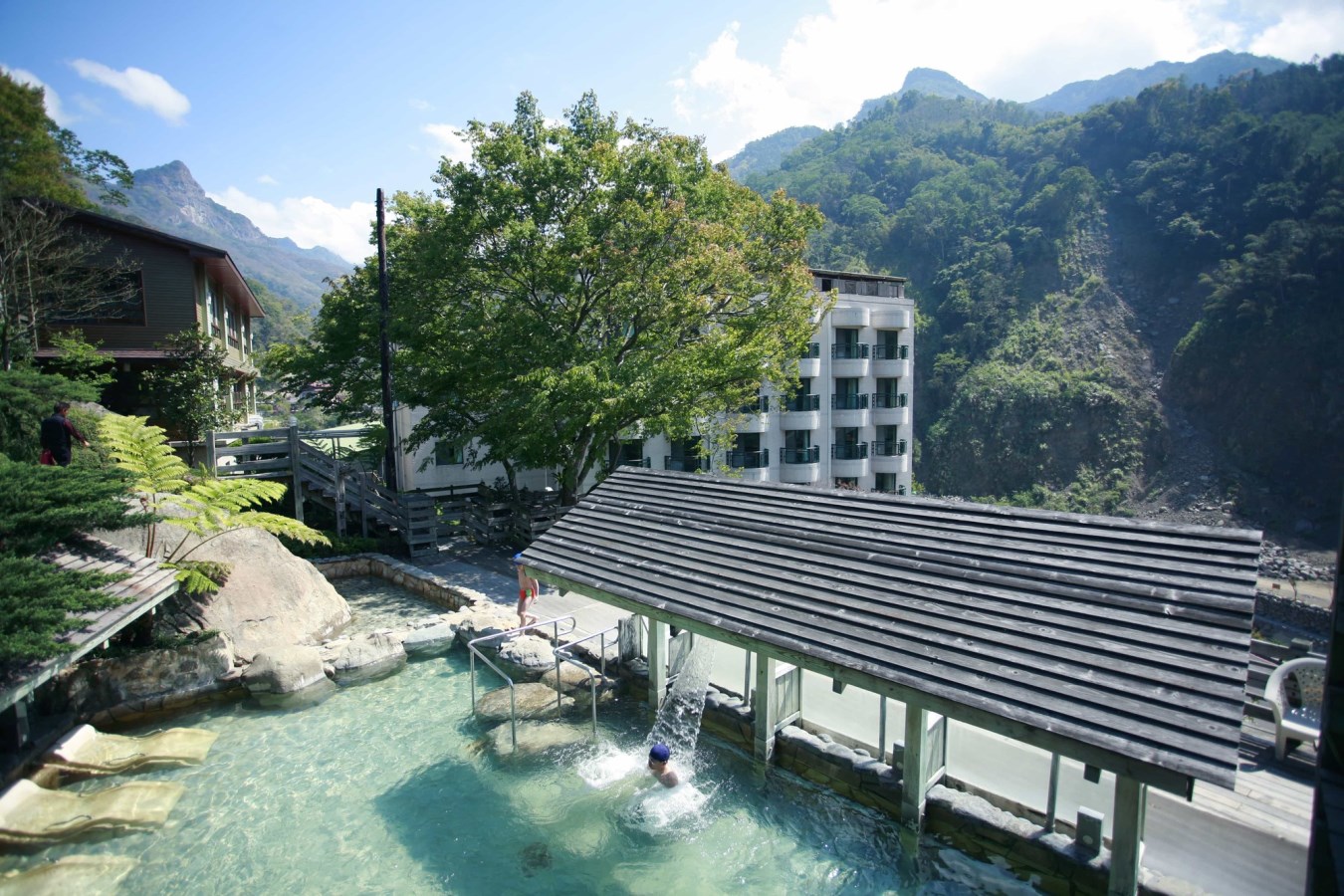 Hot spring facilities