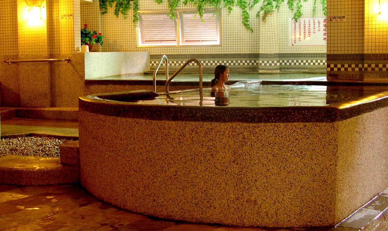 Indoor hot spring