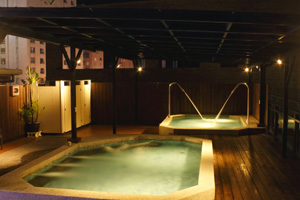 Indoor hot spring